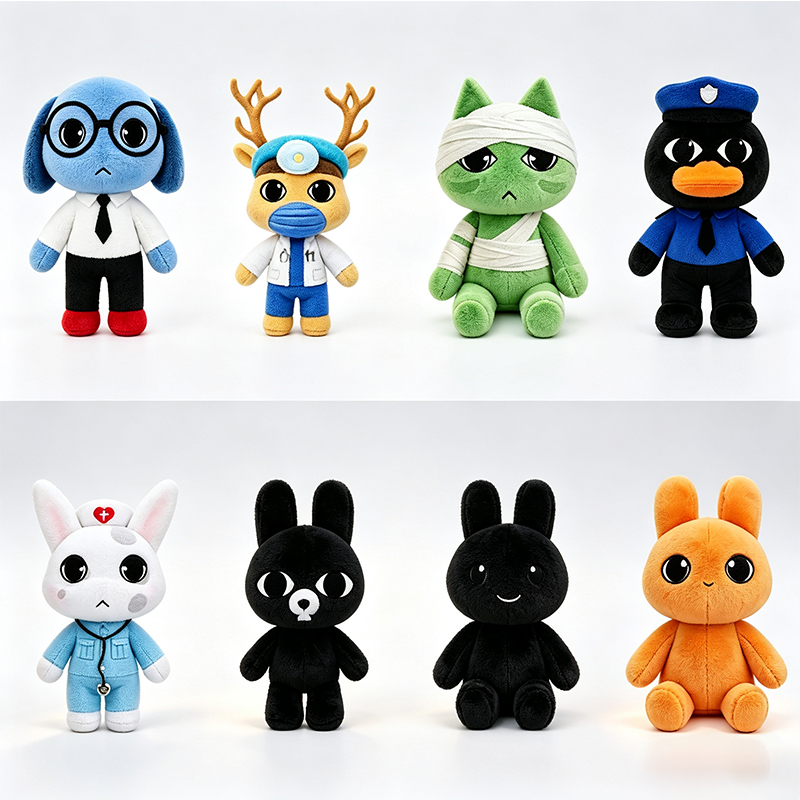 Kids Toys And Games - 새로운 인기 동물병원 플러시 장난감 호러