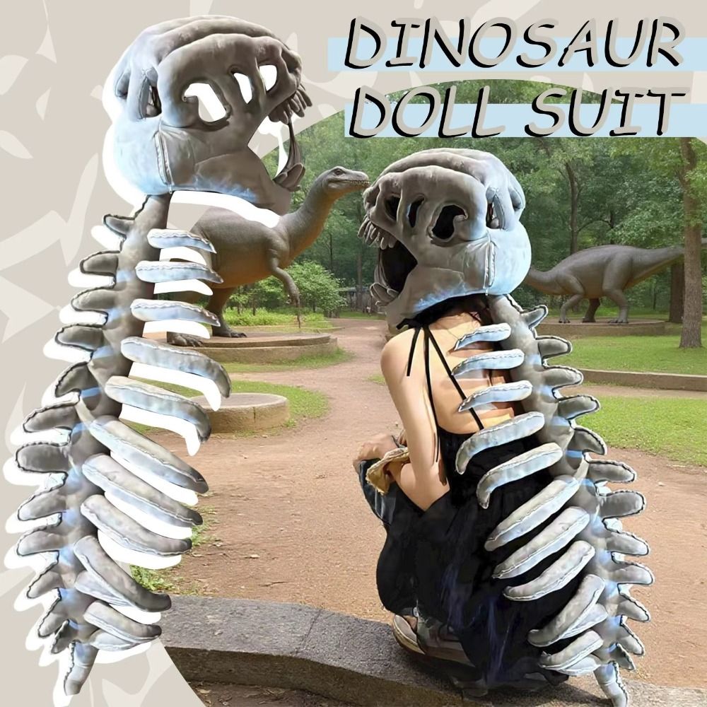 Dinosaur Figurine Set - 3D 공룡 해골 장난감 재미있는 부드러운