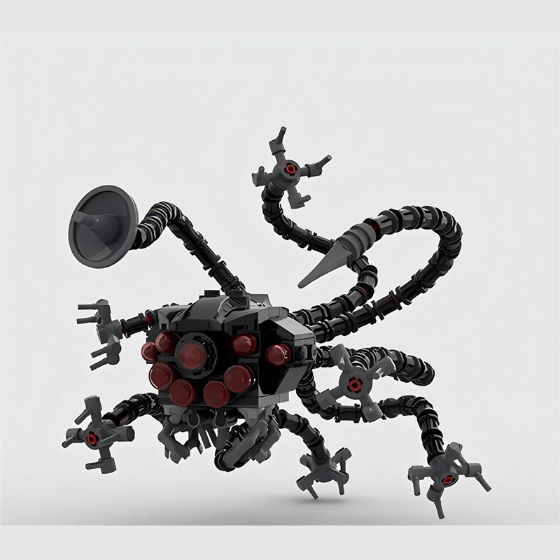 Kids Toys Packaging - MOC 오징어 매트릭스 작은 입자 빌딩