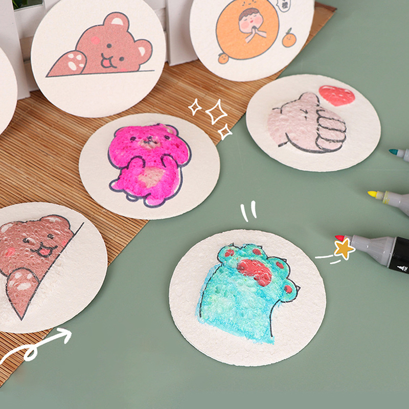 Kid Toys And Craft - 10개 3D 마법 퍼피 폼 텍스처