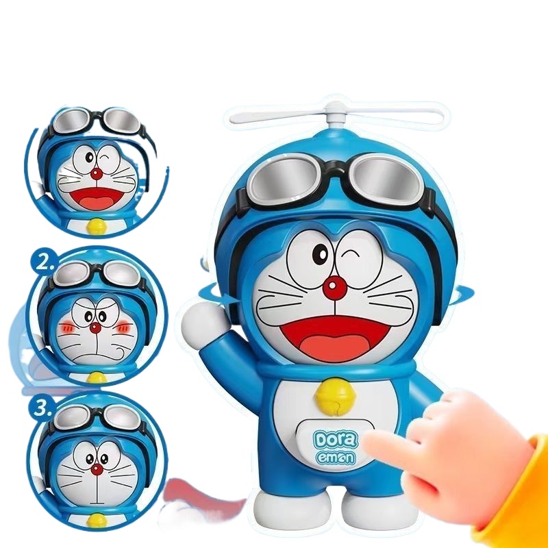 Kids Toys Doll - 도라에몽 얼굴 바꾸기 인형 프레스 변형