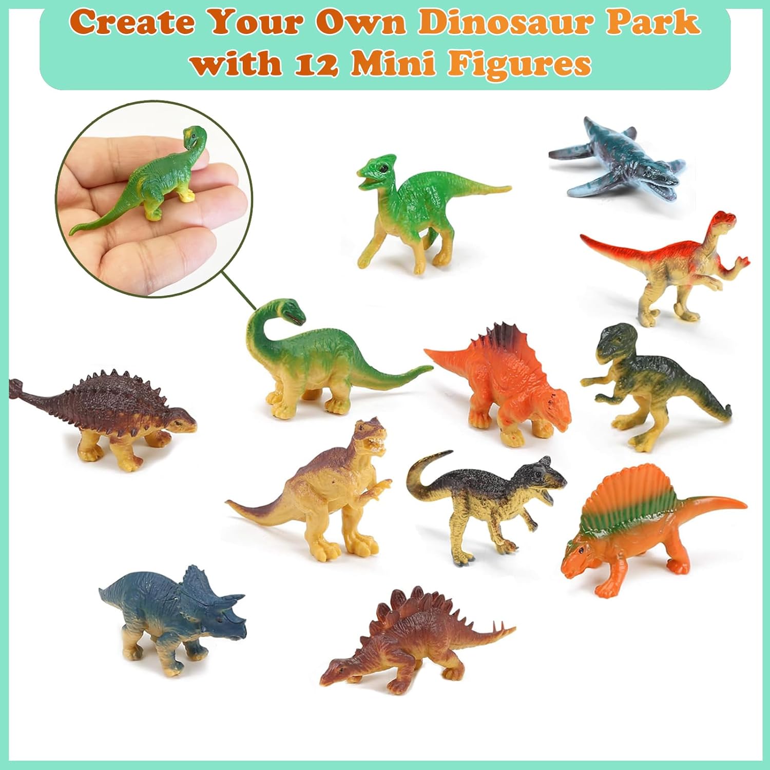 공룡 동물 운송 차량 장난감 세트에는 운송 차량 1대, - Dinosaur Figurine Set 리뷰 및 가격