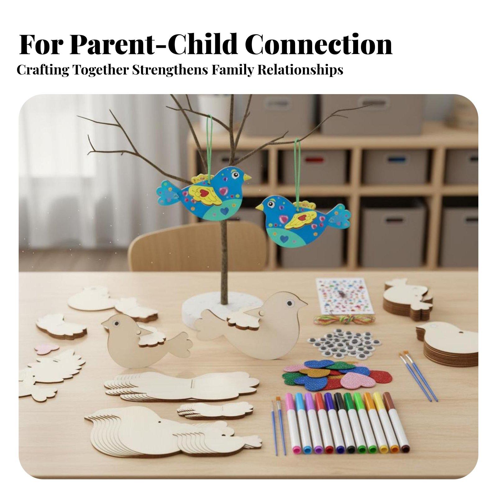 8개 3D 나무 새 공예 키트 교육용 장난감 나무 새  - Kid Toys And Craft 리뷰 및 가격