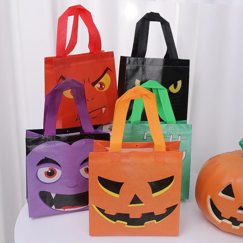 할로윈 부직포 가방 호박 유령 박쥐 어린이 핸드백 장난 - Kids Toys Packaging 리뷰 및 가격