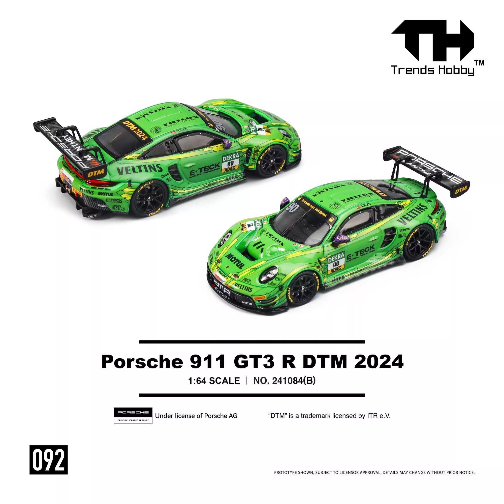 TH 1/64 포르쉐 911 GT3 R 르망 24시간  - Kids Y Toys 리뷰 및 가격