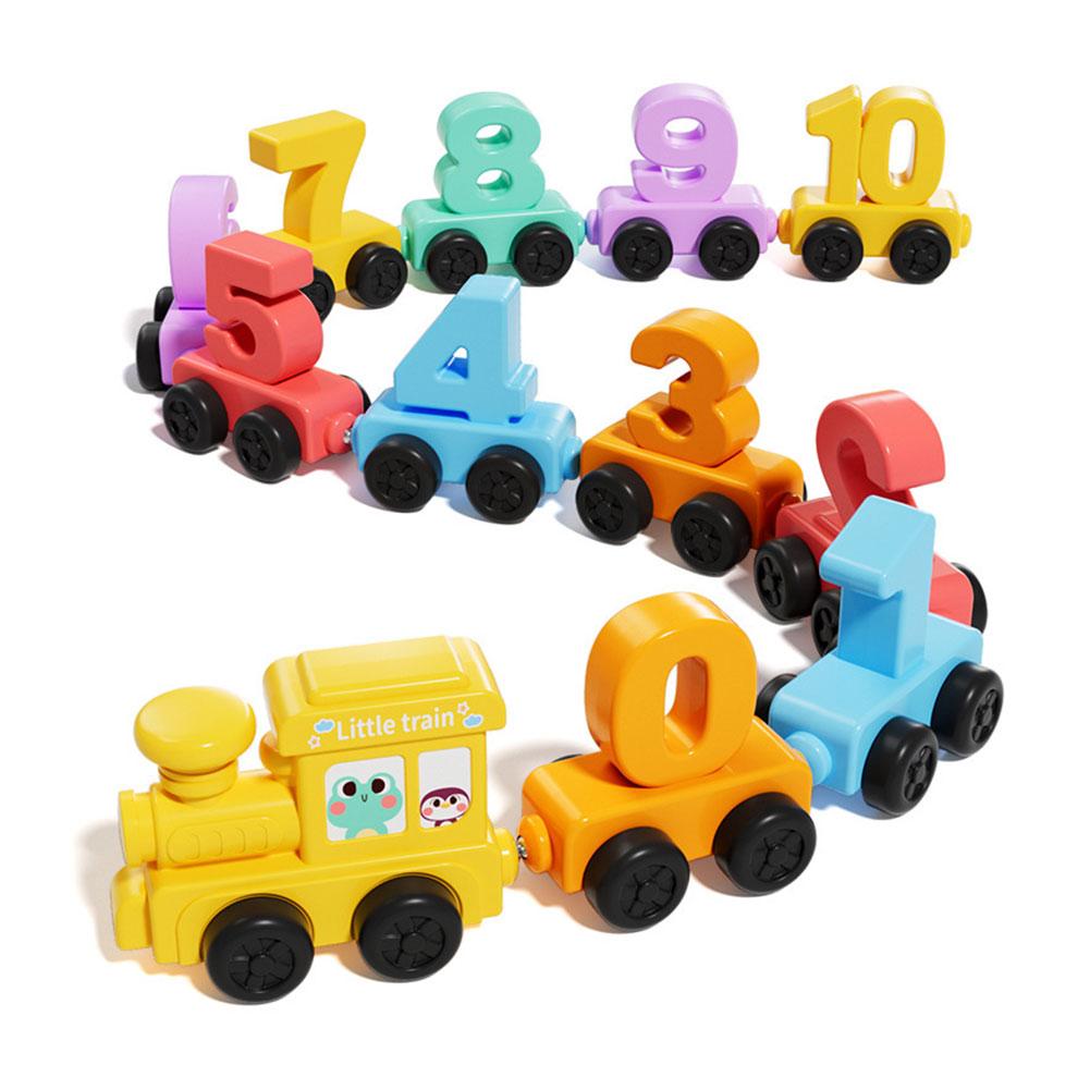 몬테소리 교육용 장난감 기차 세트 나무 자석 숫자 기차 - Kids Toys Variety 리뷰 및 가격