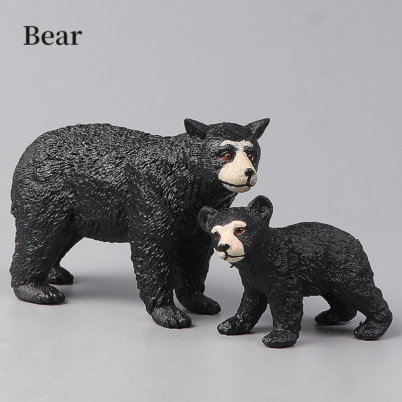 교육용 실물 모형 갈색 곰 야생 동물 액션 피규어 장난 - Kids Toys Packaging 리뷰 및 가격