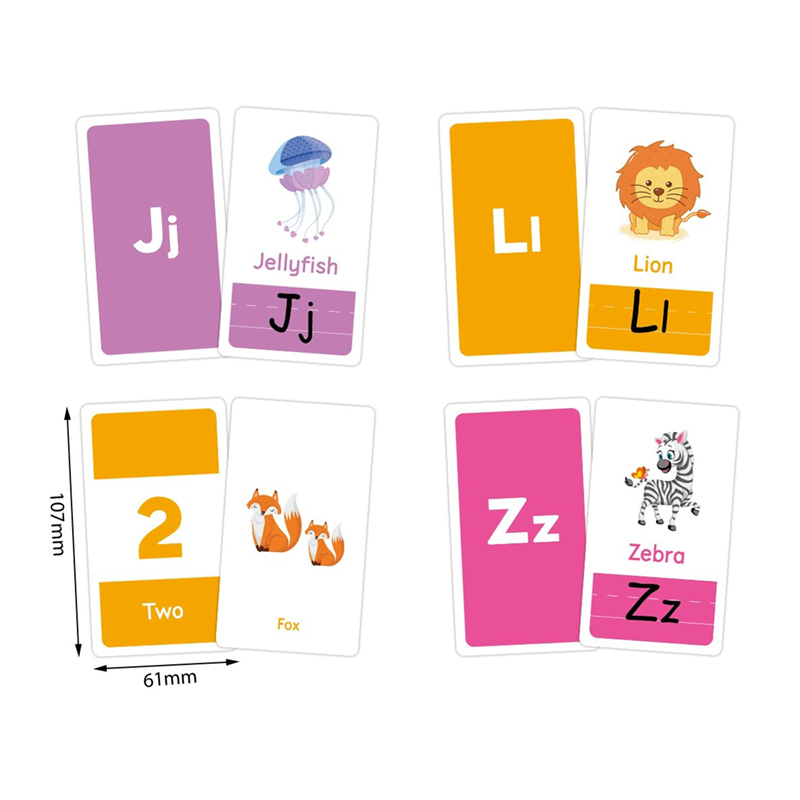 58개 플래시 카드 26개 알파벳 영어 학습 숫자 색상 - Educational Flash Card 리뷰 및 가격