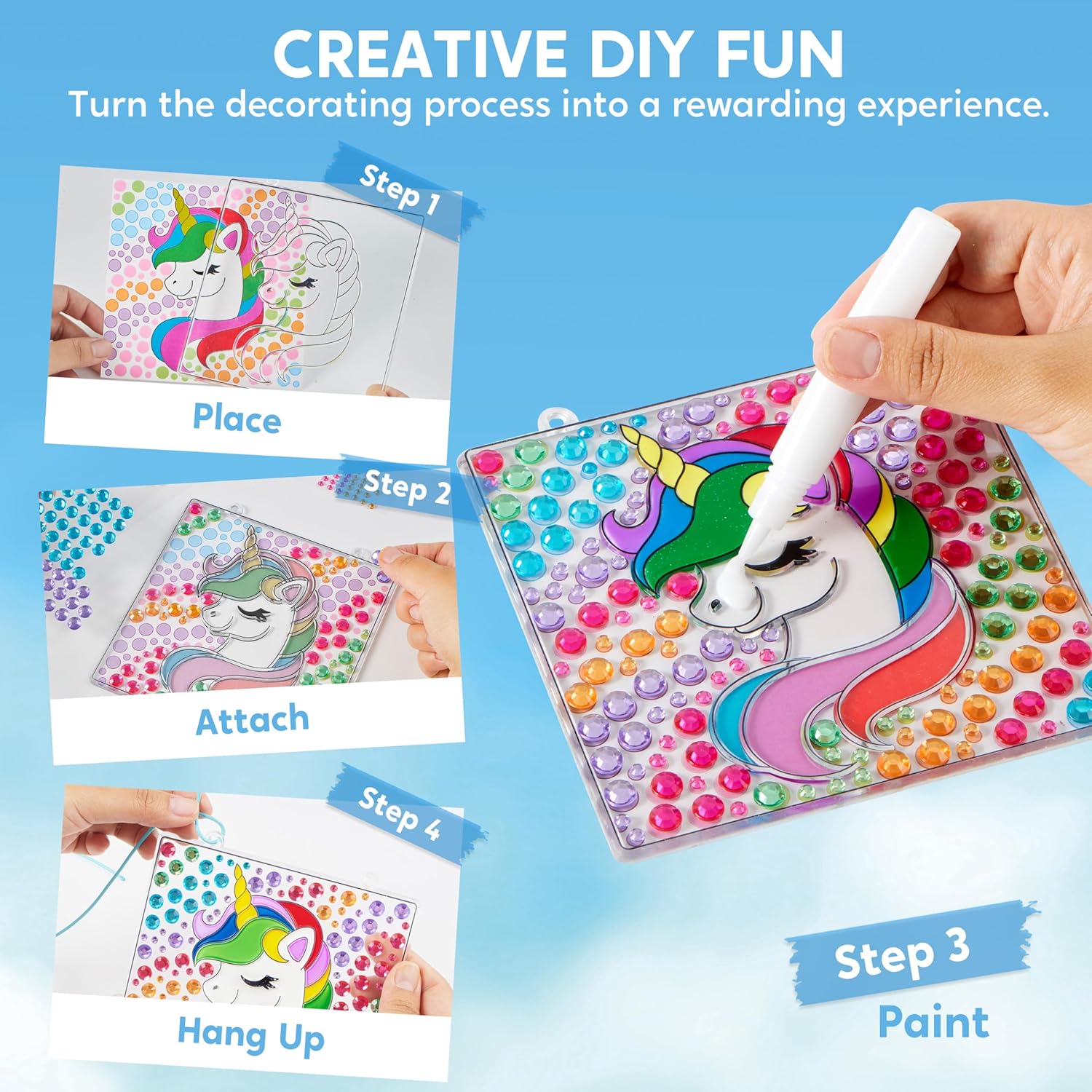 조이파이 4개입 창문 아트 2-in-1 젬스 앤 젤스  - Kid Toys And Craft 리뷰 및 가격