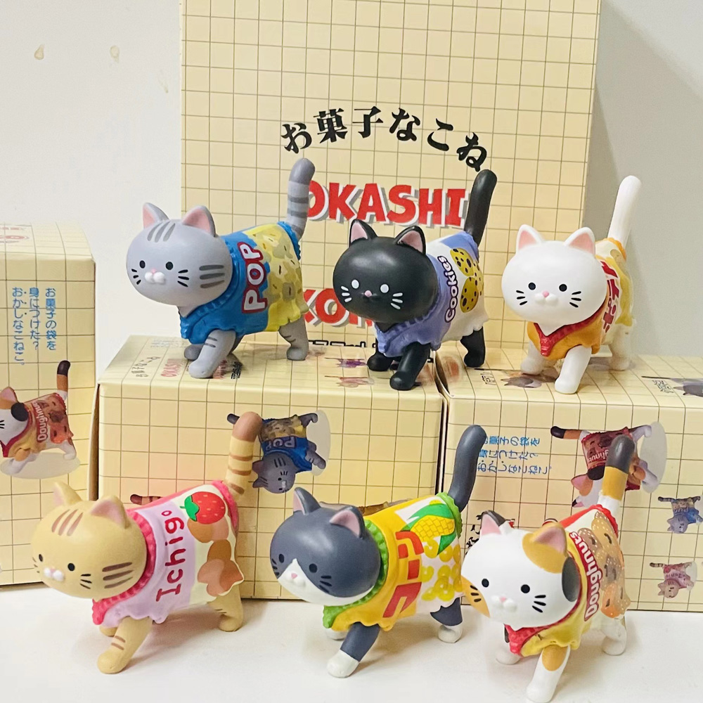 고양이 테마 블라인드 박스 캔디 포장 스낵 그림 장난감 - Kids Toys Packaging 리뷰 및 가격