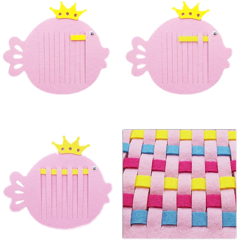 어린이 수제 직조 장난감 부직포 직조 재료 아트 공예  - Kid Toys And Craft 리뷰 및 가격