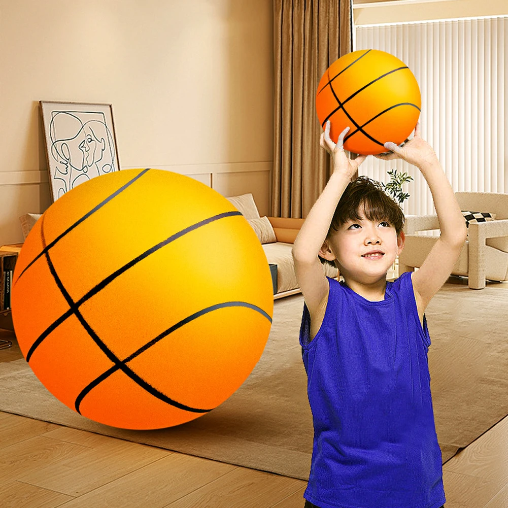 무소음 농구공 직경 18/21/24 CM 실내 무소음  - Kids Toys And Games 리뷰 및 가격
